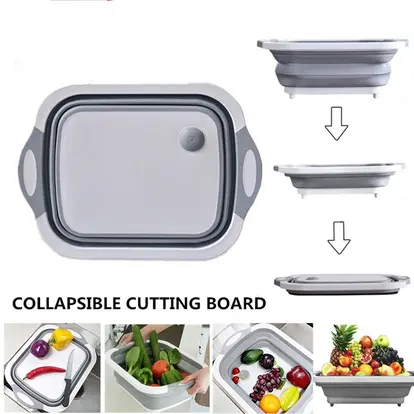 Multi Function Folding Vegetable Board