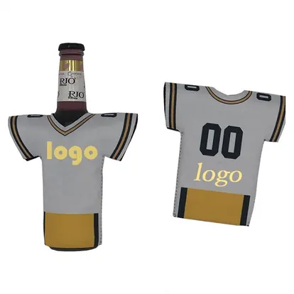 Sports Jersey Can & Bottle Beverage Cooler Insulator