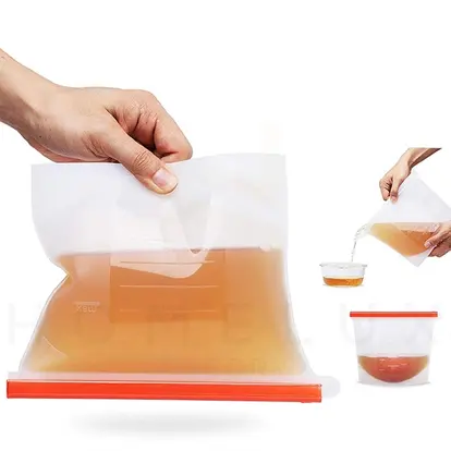 Reusable Silicone Food Storage Bags