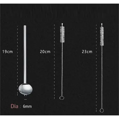Straws Spoon Set In Compostable box