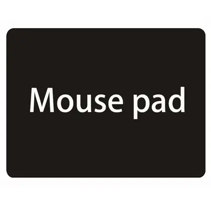 Non Slip Wear Resistant Computer Notebook Soft Edge Seamed M