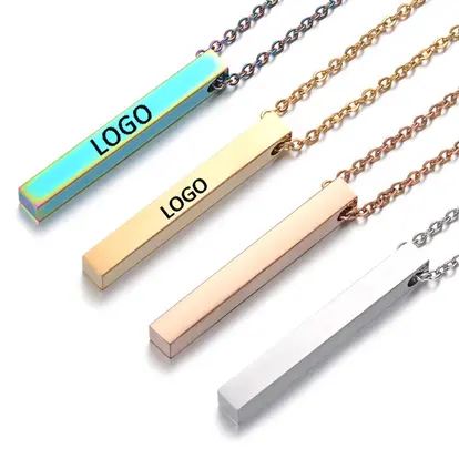 Customized Metal Pendant Necklace