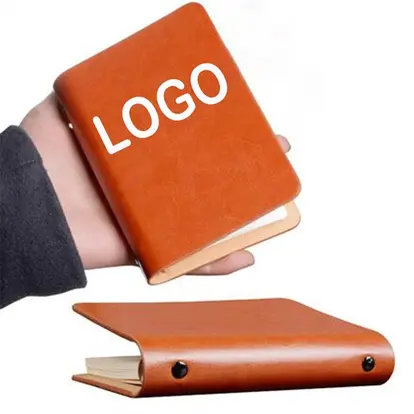 A7 Portable Leather Loose-leaf Notebook