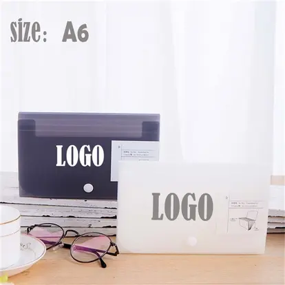 A6 Mini Bills Receipt File Document Bag