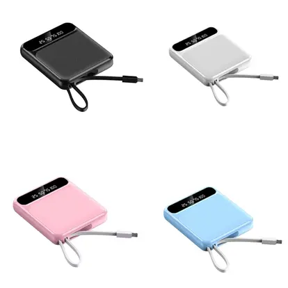 4800mah Mobile Power Bnak With Charging Cable