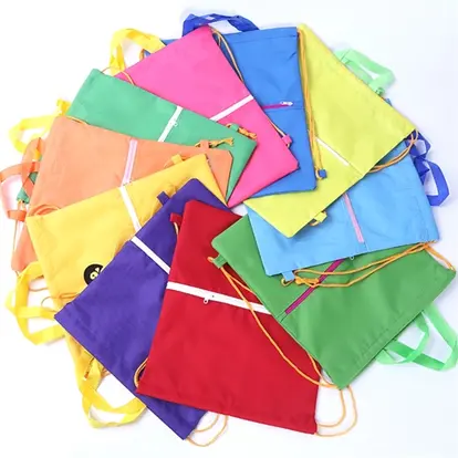 Oxford cloth neck zipper bag