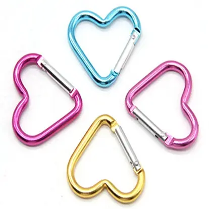 Custom Multipurpose Heart-shaped Carabiner