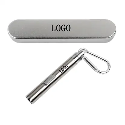 Stainless steel led mountaineering key chain