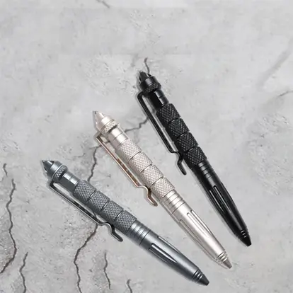 Custom Metal Self-defense Ballpoint Pen with Glass Breaker
