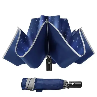 41'' Vented Auto Open Folding Umbrella