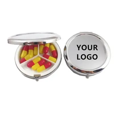 Pill Box Daily Keychain