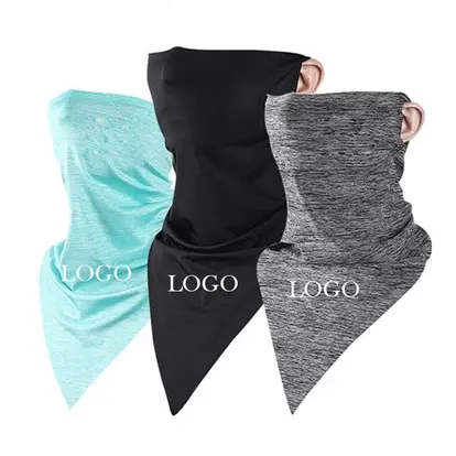 Outdoor Face Mask Ice Silk Fabric Neck Scarf