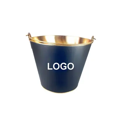 1.32 Gallon Popcorn/Pretzels Tin Beer ice bucket