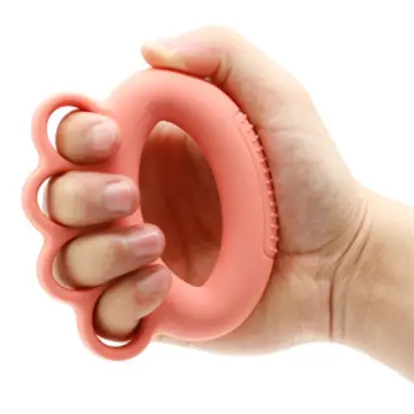 Four-finger Silicone Grip Trainer