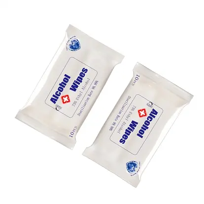 10 PCS 75% Alcohol Wipes