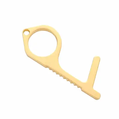 Portable Door Opener Keyring Non Touch Elevator Button Tool