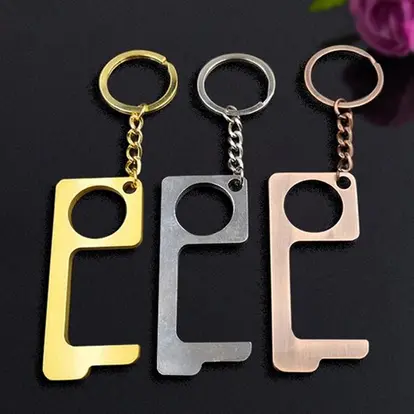 Brass Germ Non-Contact Door Opener