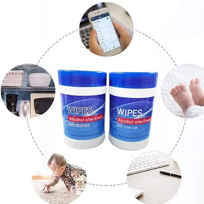 60Pcs Alcohol Wipes