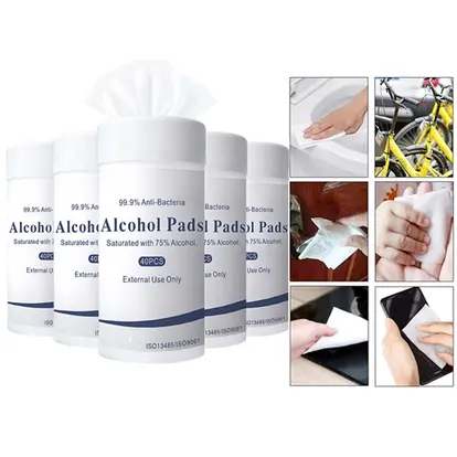40Pcs Alcohol Wipes