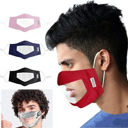 Reusable Month Visible Bandanas Face Mask