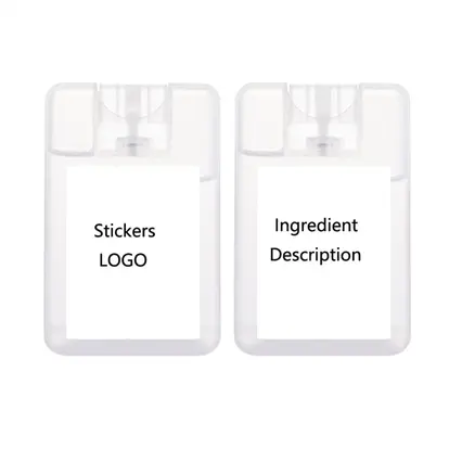 20ml Portable Mini Credit Crad Hand Sanitizer Spray