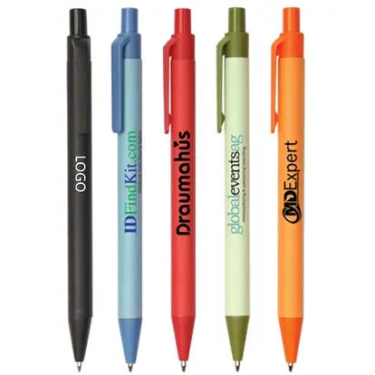 Colored paper ballpoint pen