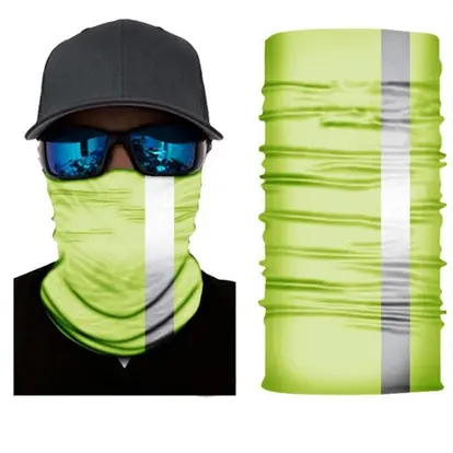 Reflective Mask Tube Neck Gaiter