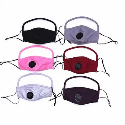 Children's Mask with breather valve and eyes shield