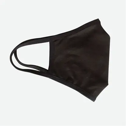 2-Layer Cotton Face Mask w/ Bottom Hold