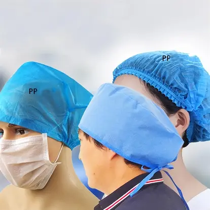 Elastic Non-woven Disposable Protective Cap/Hat