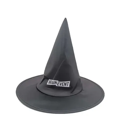 Black Halloween Witch Hat Party Hat