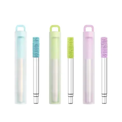 Resuable Telescope Straw