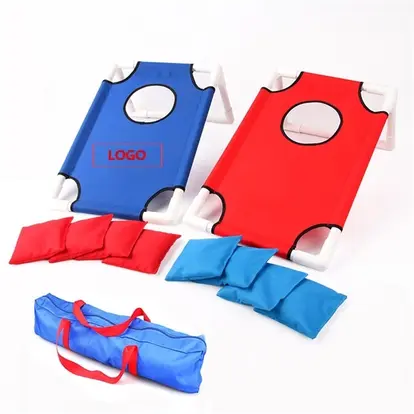 Portable PVC Cornhole Game Set