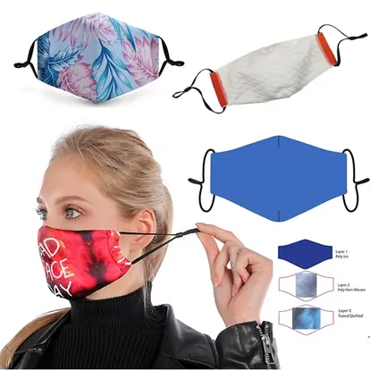 Dye-Sub Printed Cooling Face Mask