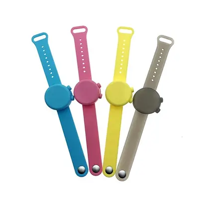 Refillable Hand Sanitizer Wristbands