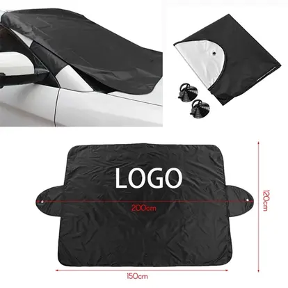2 in 1 Snow Shield & Sun visor Windshield Cover