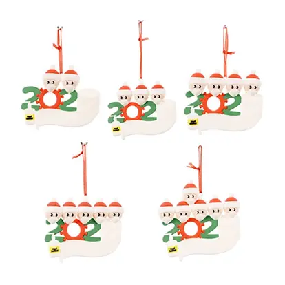 Quarantine Survivor Tree Hanging Christmas Ornament