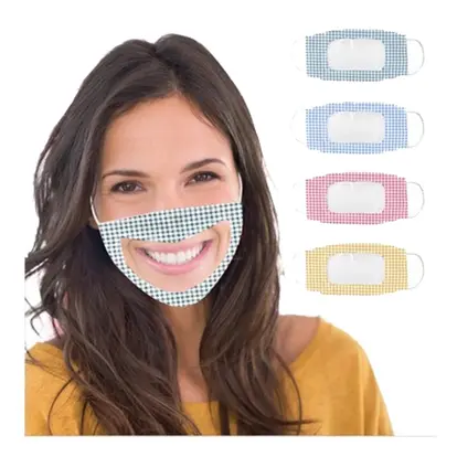Cotton Mask with Clear Window
