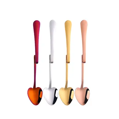 Hanging Stainless Steel Coffee Tea Spoon