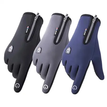 Custom Touchscreen Waterproof Winter Gloves