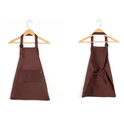 Kid Bib Apron with 2 Pockets Adjustable