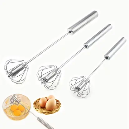Stainless Steel Semi-Automatic Whisk