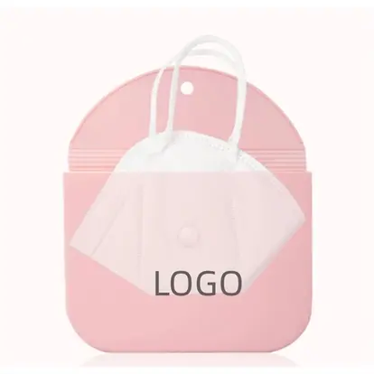 Multi-color Silicone KN95 Face Mask Storage Box