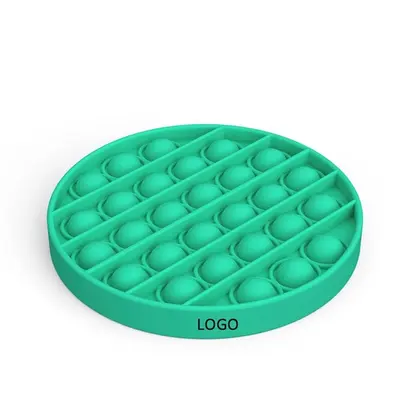 Round Shape Silicone Push Pop Bubble