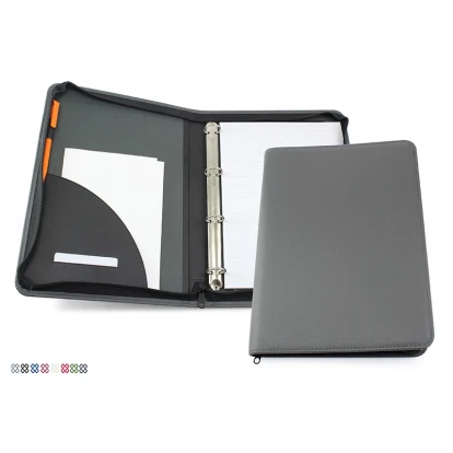 Como Recycled a4 Zipped Ring Binder