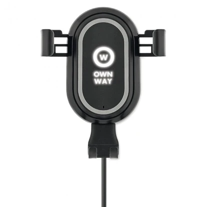 Wireless charging phone holder