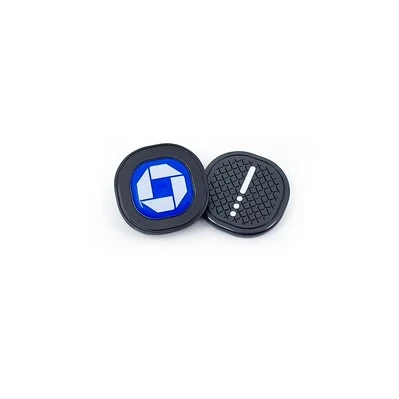 39.5mm Quatro Metal Golf Pokerchip with 26mm removable golf ball marker 