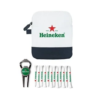 Geo Bottle Opener Caddi Zipped Twill Golf Bag Set 