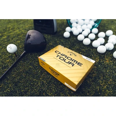 Callaway Chrome Tour White Printed Golf Balls