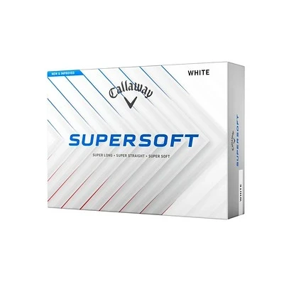 Callaway Supersoft Printed Golf Balls 